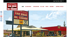 Desktop Screenshot of burlesoncarwashandoilchange.com